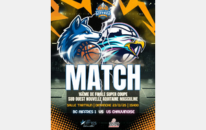 Super Coupe Sud Ouest NAQ - RM3 vs US Chauvinoise - 1/16 Finale