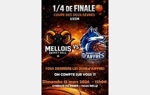 U15M @ MELLES - 1/4 de Finale Coupe des Deux-Sèvres