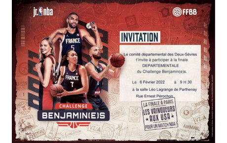 Challenge benjamin(es)